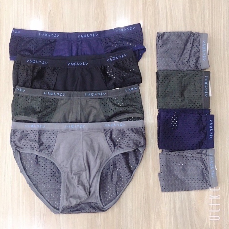 Quần lót chéo thông hơi nam xuất Nhật