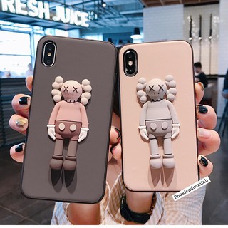 Ốp iphone viền dẻo_búp bê kaw nổi