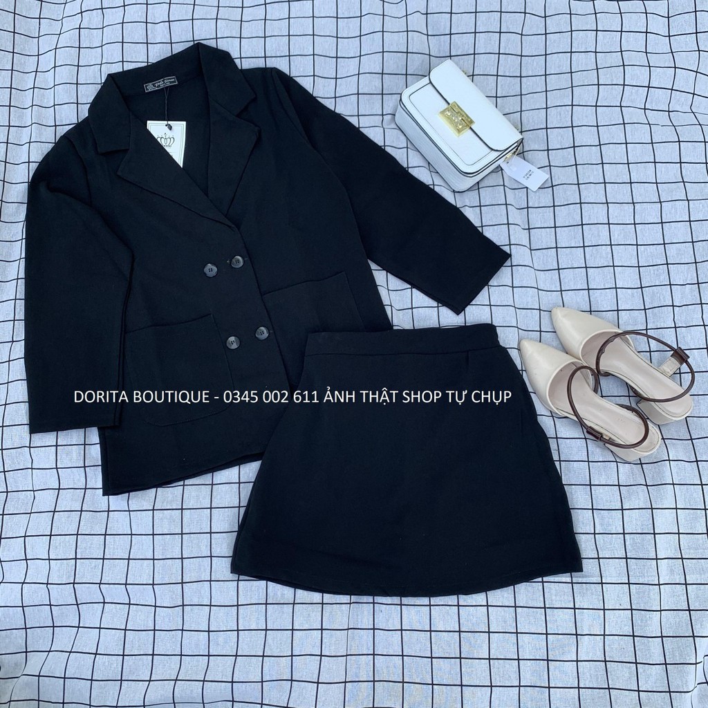 Set áo vest kèm chân váy nhiều màu, Set áo Blazer kèm chân váy - Dorita Boutique | BigBuy360 - bigbuy360.vn