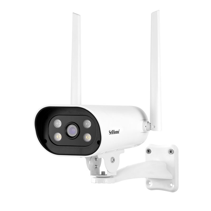 Camera Wifi Ngoài Trời SriHome SH037 4.0MP QHD 2K 2560P, Led Có Màu Ban Đêm