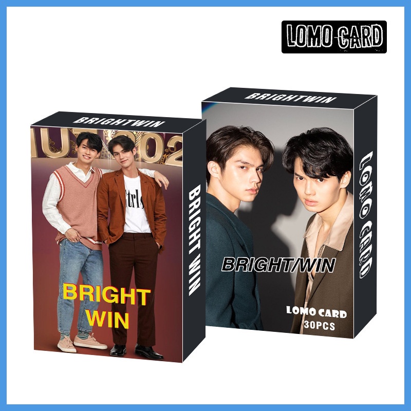 Set 30 Tấm Thẻ Ảnh LOMO F4 Thái Lan Họa Tiết OffGun Bright Win Hàng Mới Về