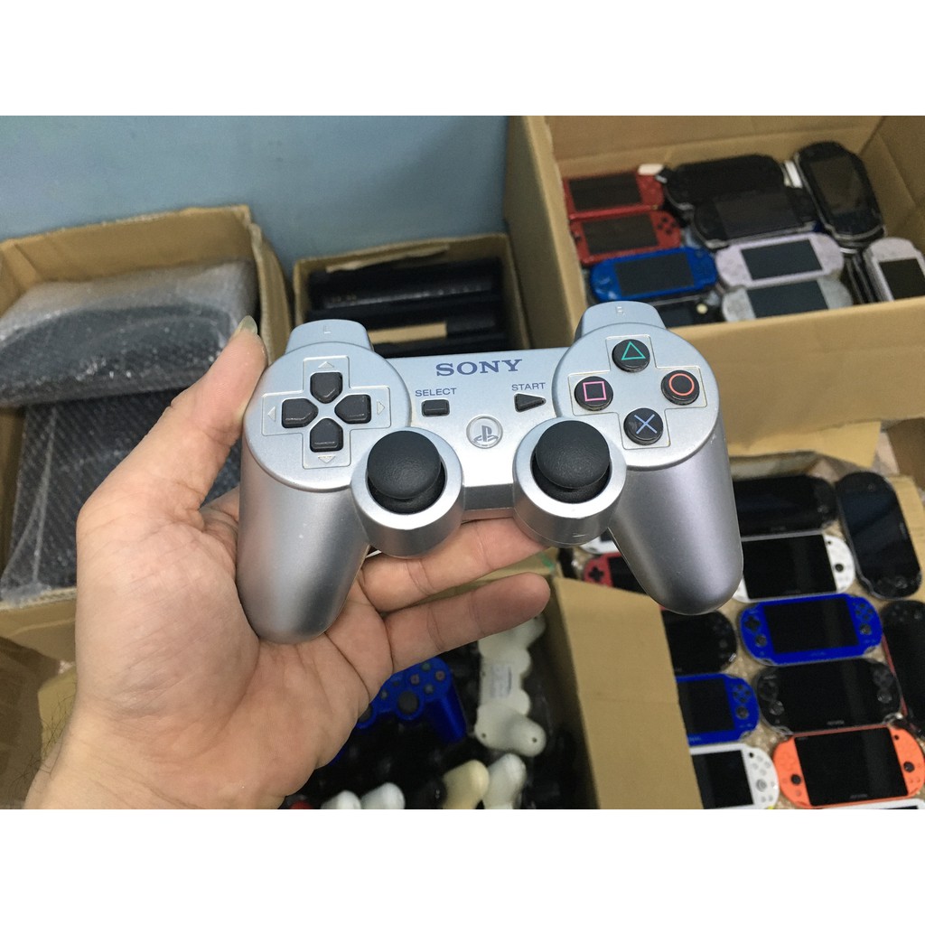 [Mã 2611DIENTU500K hoàn 7% đơn 300K] Tay Cầm PS3 Chính Hãng Zin Theo Máy Như Mới | BigBuy360 - bigbuy360.vn