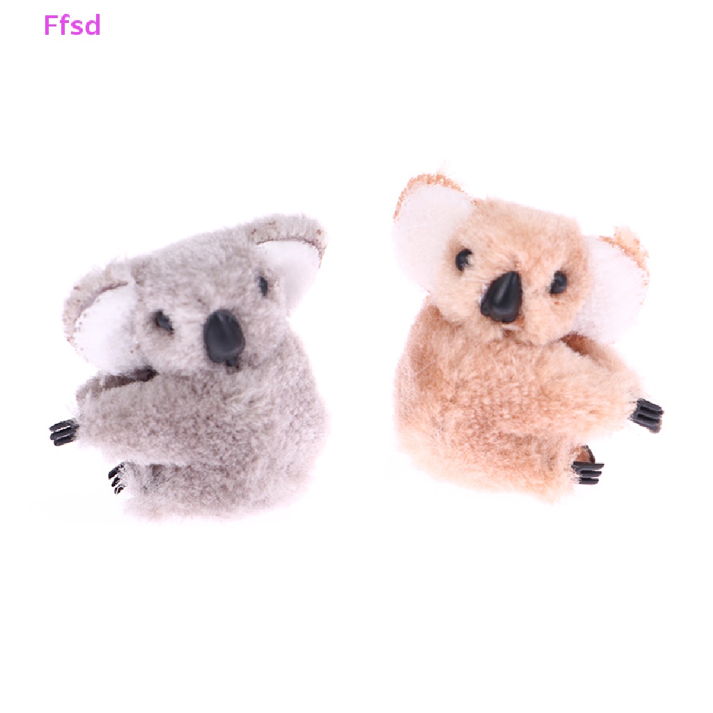 Kẹp Tóc Hình Gấu Koala 3D Bằng Lông Nhung Dễ Thương Xinh Xắn