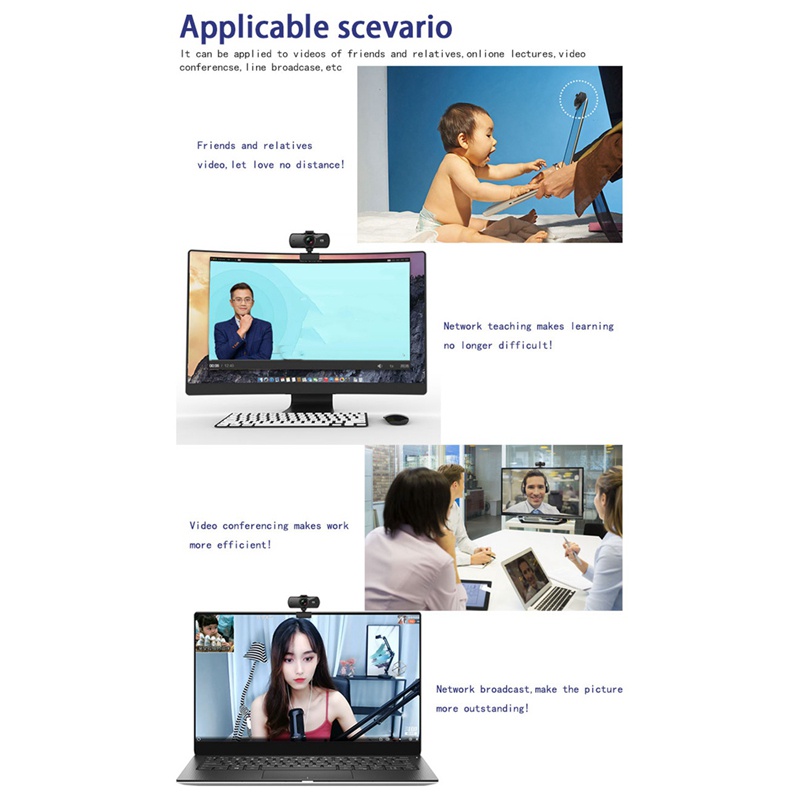 Webcam Máy Tính Pc05 Usb 2k Tích Hợp Micro Tiện Dụng | BigBuy360 - bigbuy360.vn