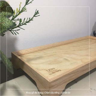 Khay gỗ tần bì 32 x 14 cm