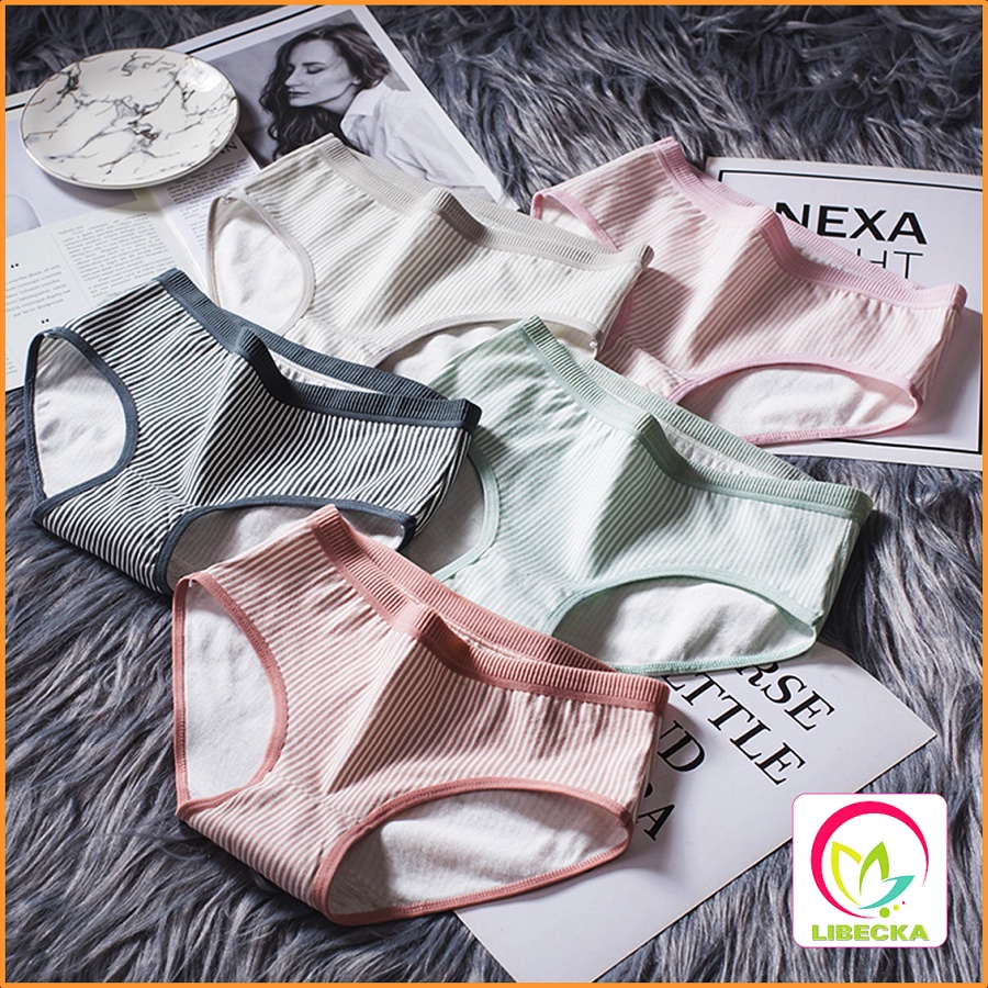 Quần lót nữ Cotton dễ thương kháng khuẩn tăm tre thông thoáng cao cấp đẹp thời trang LIBECKA QLN16
