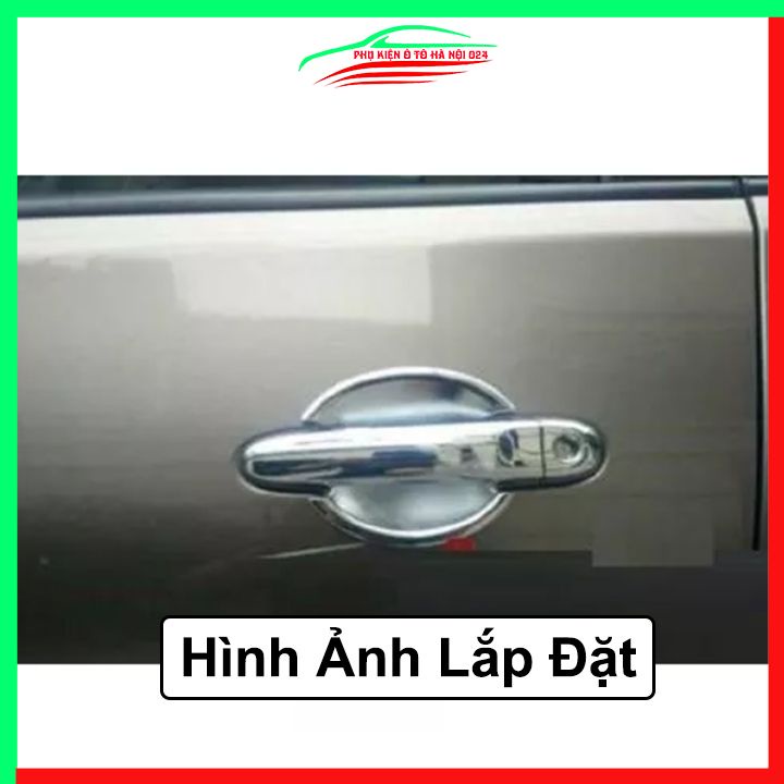 Ốp hõm mạ crom Sunny sáng bóng chống trầy bảo vệ cửa xe ô tô