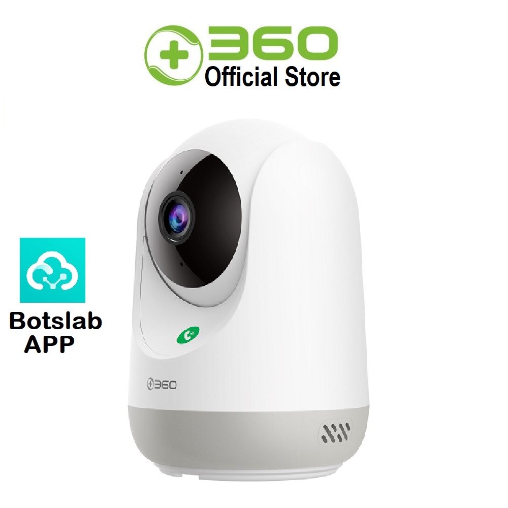 Camera quan sát Qihoo 360 P4 Pro 2K 1296P, Xoay 360 độ, H264+ Smart AI App Botslab - Bảo hành 12 tháng