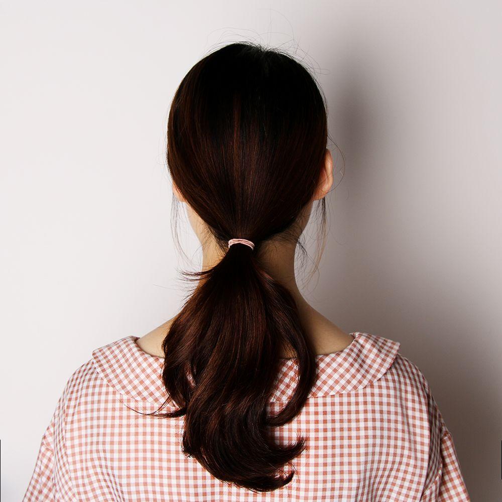 Set 100 Dây Cột Tóc Co Giãn Đáng Yêu Dành Cho Nữ