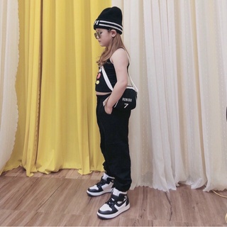 ( Ảnh Thật ) Áo thun croptop Bé Gái