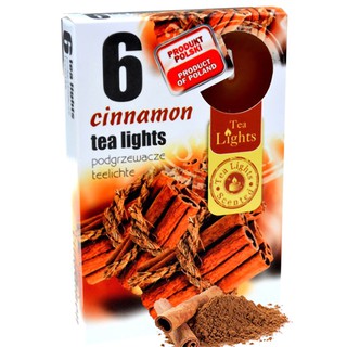 SÁP 6 nến thơm tinh dầu Tealight Admit Cinnamon.HƯƠNG QUẾ.khử mùi,xua đuổi côn trùng,chống ẩm mốc cho nội thất