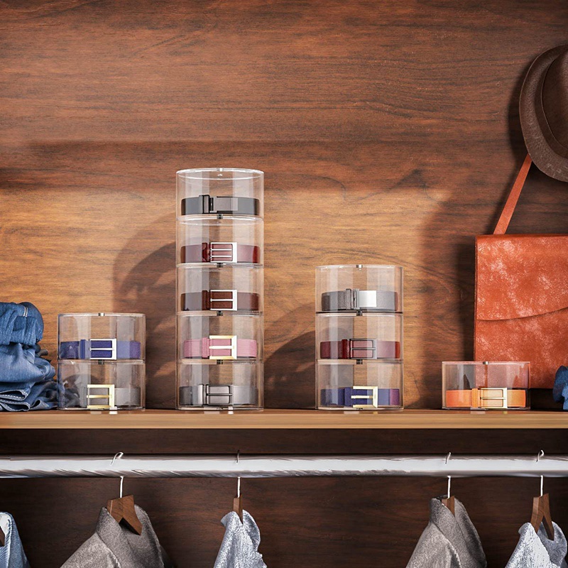 Giá Đỡ Thắt Lưng 5 Tầng Bằng Acrylic Dùng Trưng Bày Và Trưng Bày Trang Sức