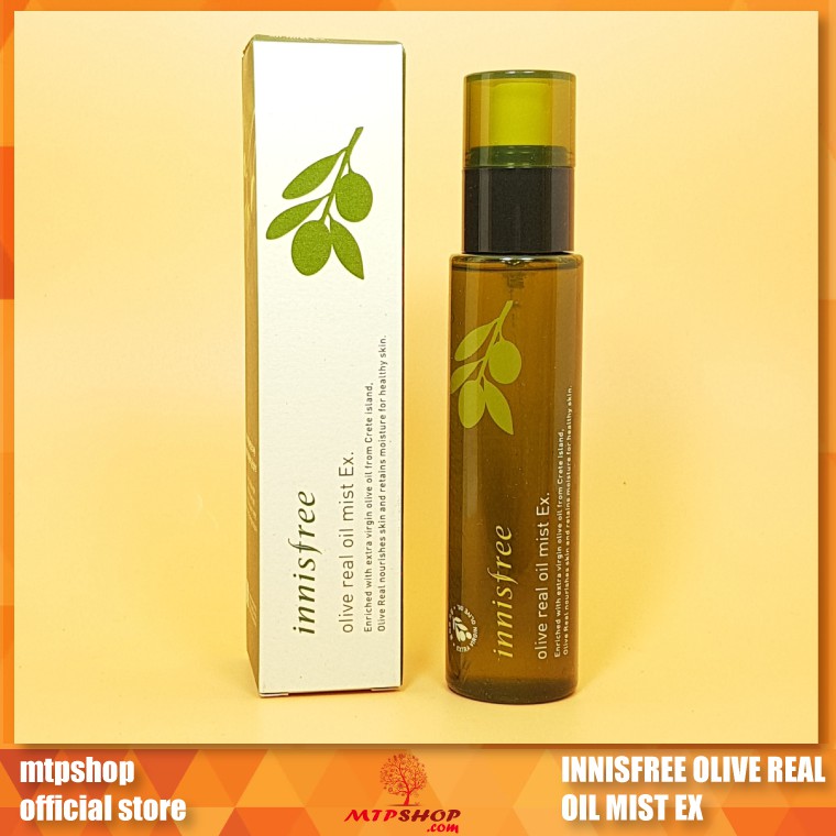 XỊT KHOÁNG DƯỠNG ẨM CHIẾT XUẤT OLIU INNISFREE OLIVE REAL OIL MIST EX