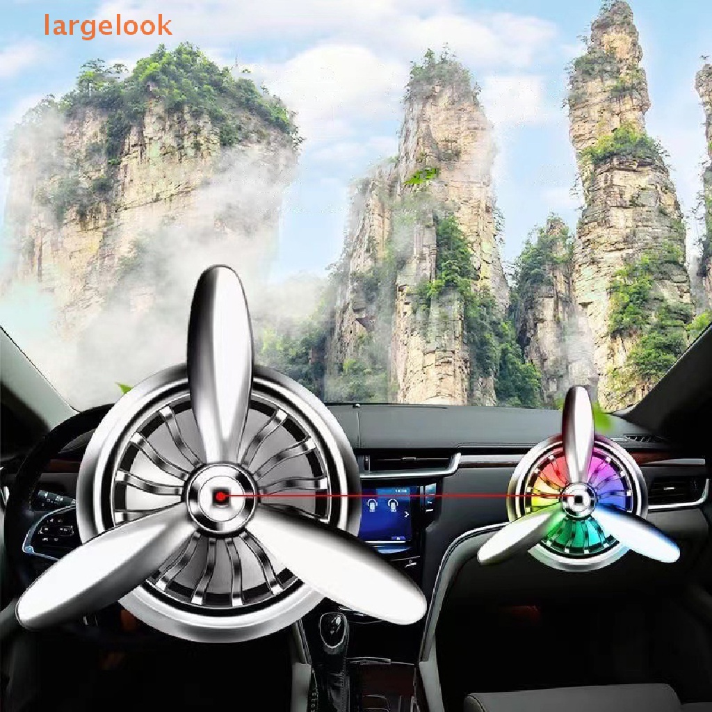 Cánh Quạt Thông Gió Có Đèn LED Trang Trí Nội Thất Xe Hơi