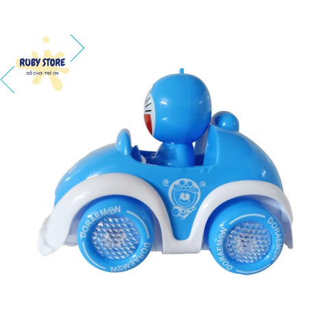 XE Ô TÔ HOẠT HÌNH DORAEMON TỰ CHẠY, CÓ ĐÈN & NHẠC