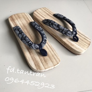 Geta nam/ nữ đế thấp Nhật Bản (có sẵn)