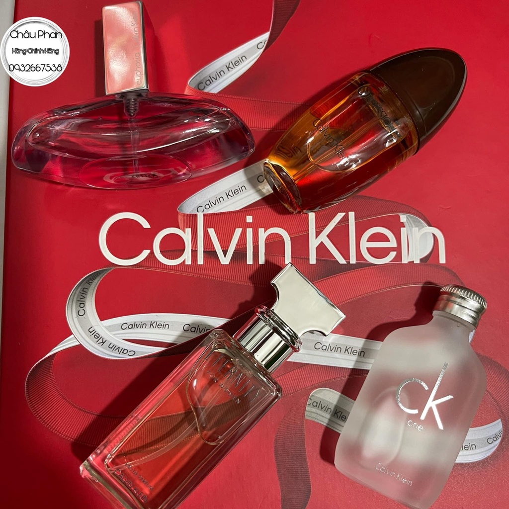 ⚡ Set gồm 4 dòng nước hoa best seller của Calvin Klein