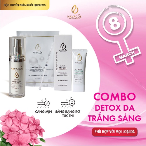 (Chính hãng) Combo dưỡng da sáng mịn cấp ẩm hoàn hảo Navacos