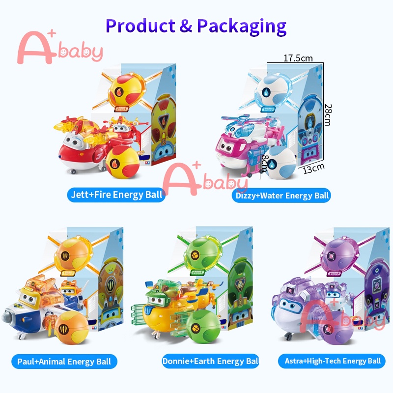 Super Wings Season 11 (Energy Balls) Cho Bé (Jett/Donnie) Dùng Làm Quà Sinh Nhật