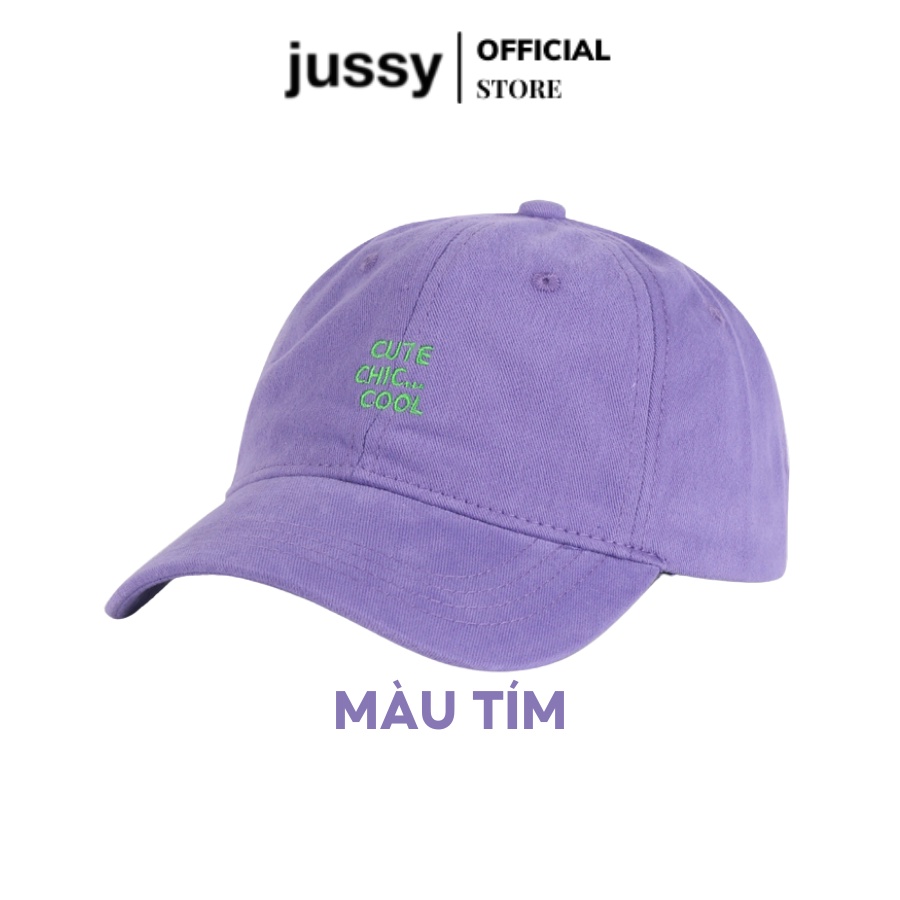 Nón Lưỡi Trai Cu7e Mũ Lưỡi Trai Nam Nữ Jussy Phong Cách Nón Kết Form Mềm Unisex Vải Cotton 1 Lớp Nhiều Màu Hot