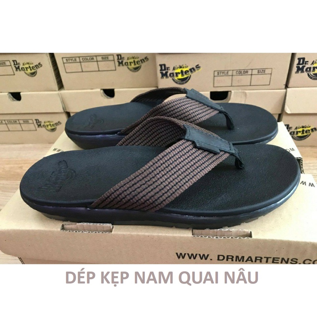 Dép lê nam, dép kẹp Dr Martens Thái Lan hàng đẹp cao cấp Dr19