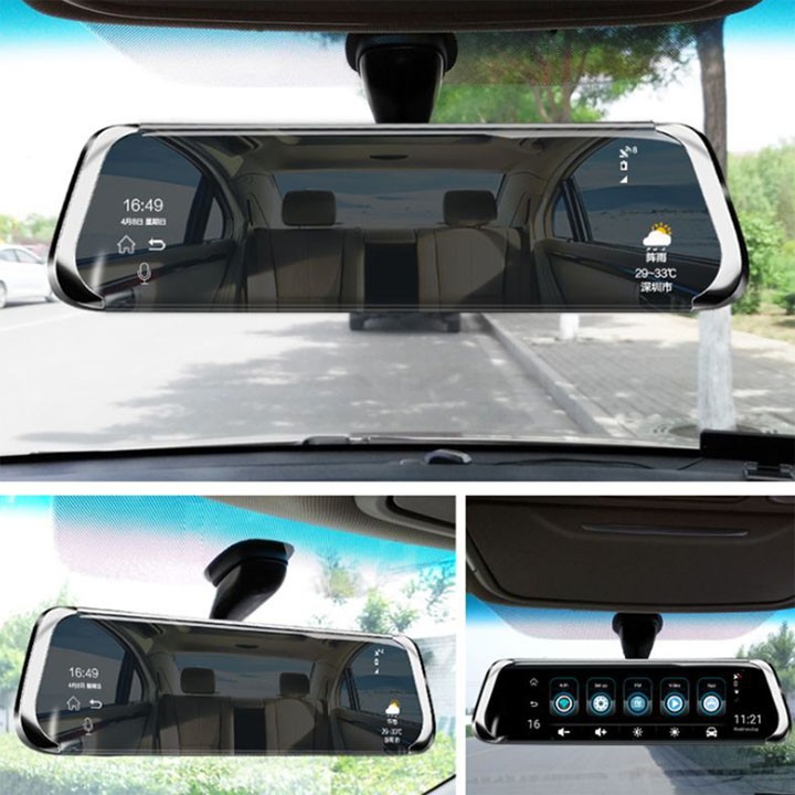 Camera hành trình gương 4G Wifi GPS 10inch  E08-E | BigBuy360 - bigbuy360.vn