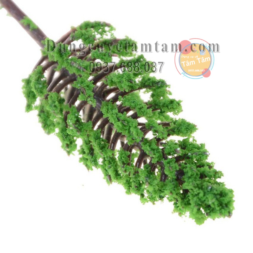 [ TÂM TÂM ] Cây mô Hình , CÂY THÔNG MR111 , Cây giả trang trí tiểu cảnh, sân vườn, terrarium, mô hình DIY , Sa bàn