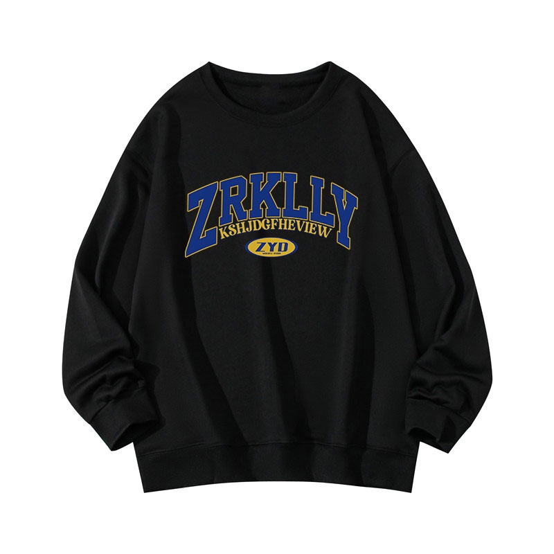 NRVP Áo thun tay dài oversize in họa tiết phong cách Hàn Quốc thời trang cho nữ