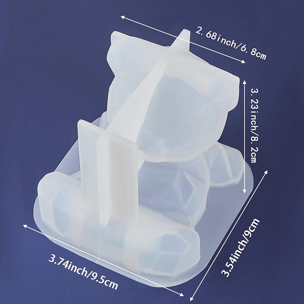 AUGUSTINA Khuôn Silicone Làm Bánh Hình Động Vật