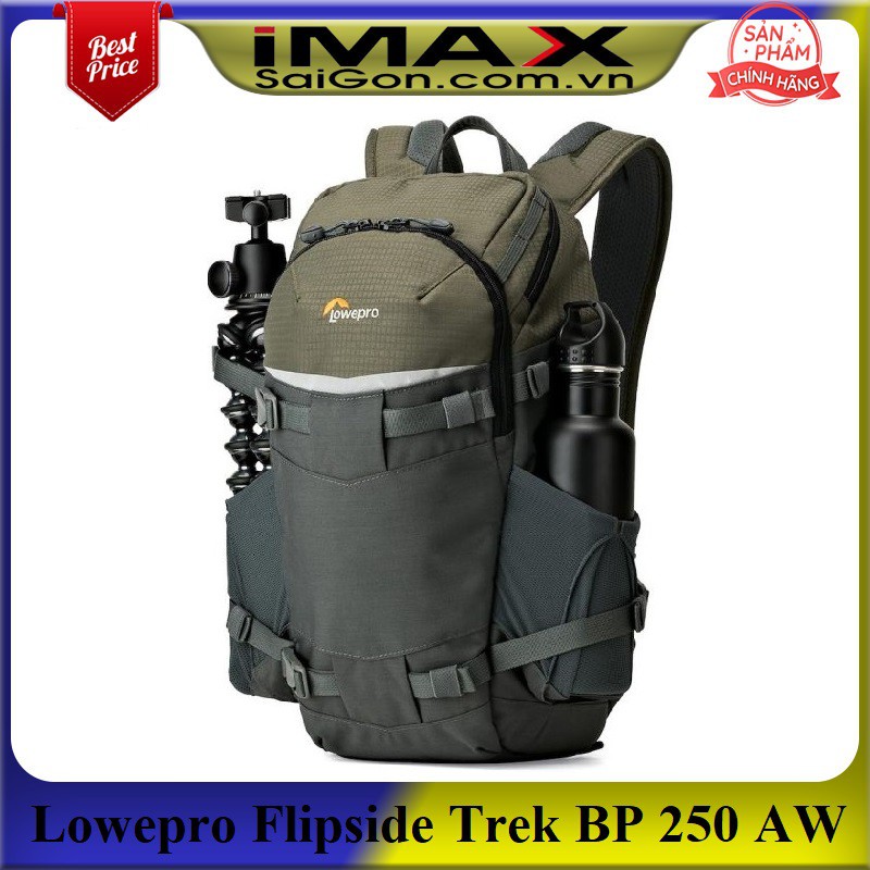 Ba lô máy ảnh Lowepro Flipside Trek BP 250 AW, Chính hãng Hoằng Quân