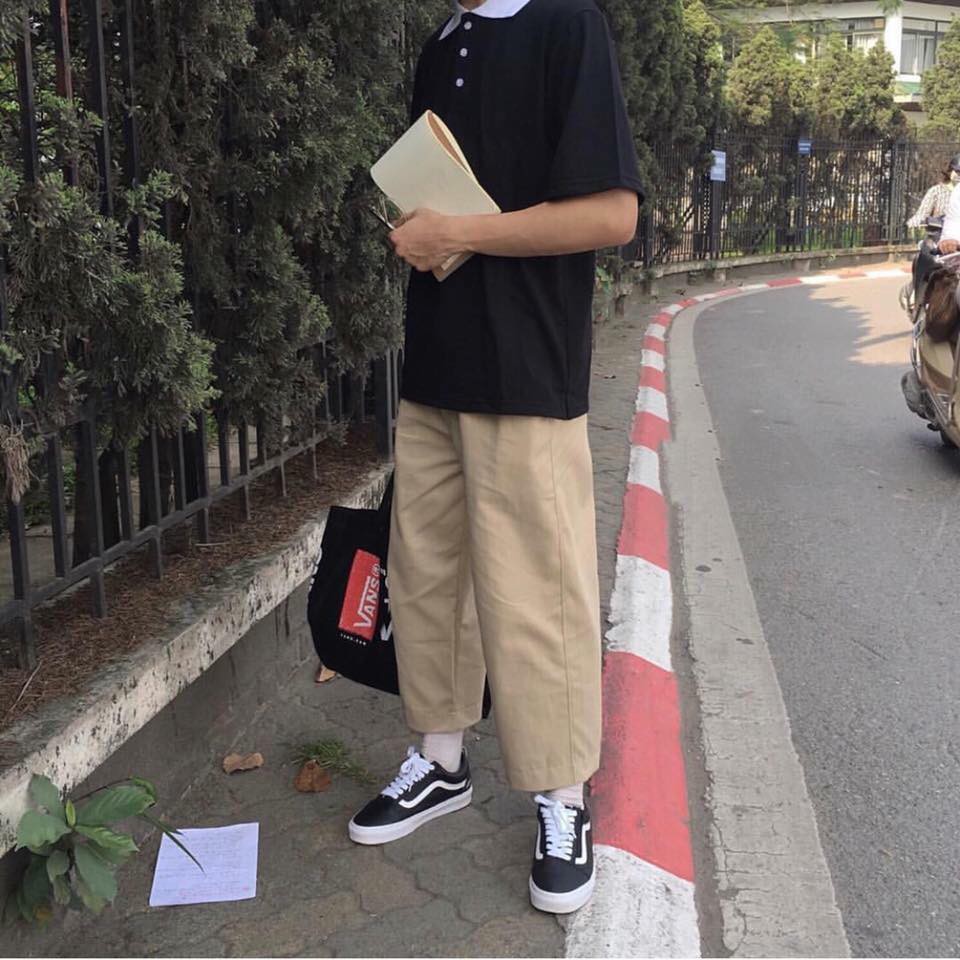 UNISEX - CULOTTES - QUẦN ỐNG RỘNG ULZZANG - QUẦN KAKI ỐNG RỘNG | BigBuy360 - bigbuy360.vn