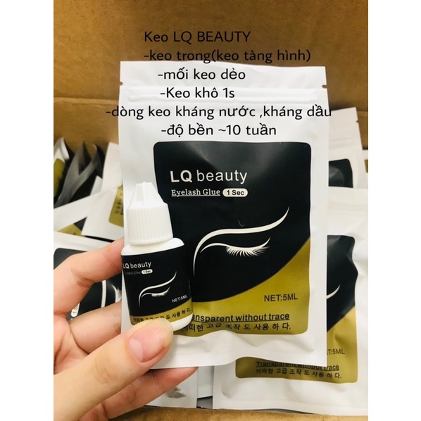 Keo nối mi trong không màu , kháng nước siêu bền
