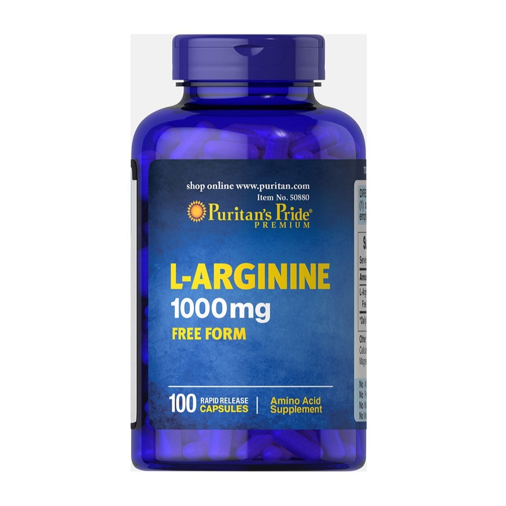 Viên uống giải độc gan, cải thiện chức năng gan, giảm rối loạn cương dương L-Arginine 1000mg 100 viên