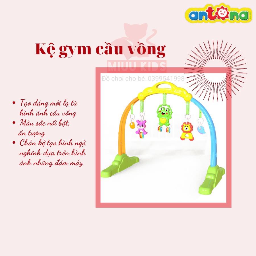 Đồ ChơI Sơ Sinh Antona  Kệ Cầu Vồng Phiên Bản Âm Thanh Có Nhạc Ru Cho Bé Từ 0-9 th Tuổi