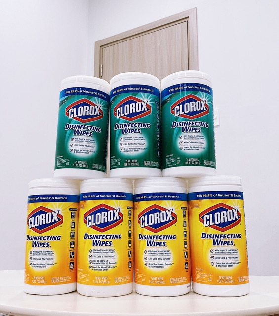 KHĂN LAU ĐA NĂNG CLOROX/LYSOL HỘP
