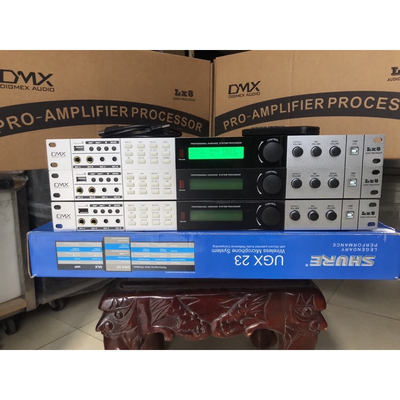 Vang số LX8 DMX( mic AB riêng biệt, 2FX riêng biệt)
