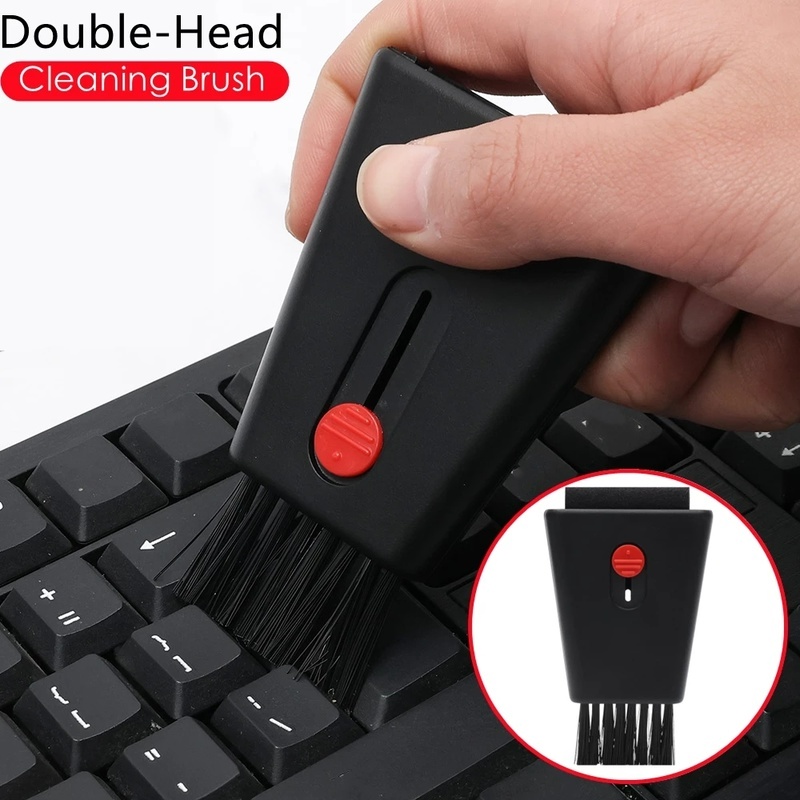 Cọ Vệ Sinh Màn Hình Máy Tính/Laptop/Điện Thoại Hai Đầu Thu Gọn Đa Năng