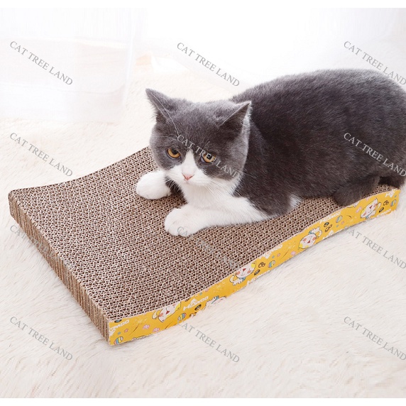 BÀN CÀO MÓNG CHO MÈO TẶNG KÈM CATNIP  - ĐỒ CHƠI MÀI MÓNG CHÓ MÈO, THÚ CƯNG