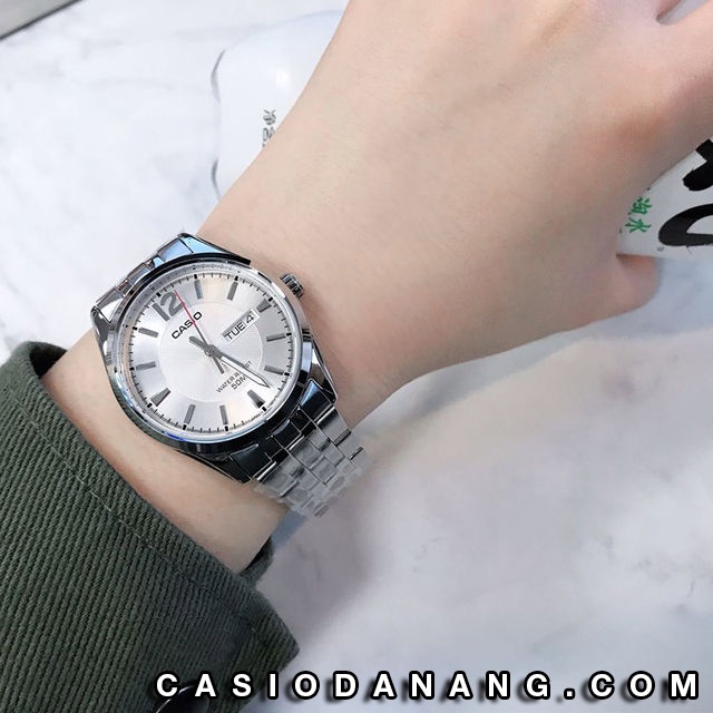 Đồng hồ nam dây kim loại Casio Standard chính hãng Anh Khuê MTP-1335D-7AVDF (38mm)