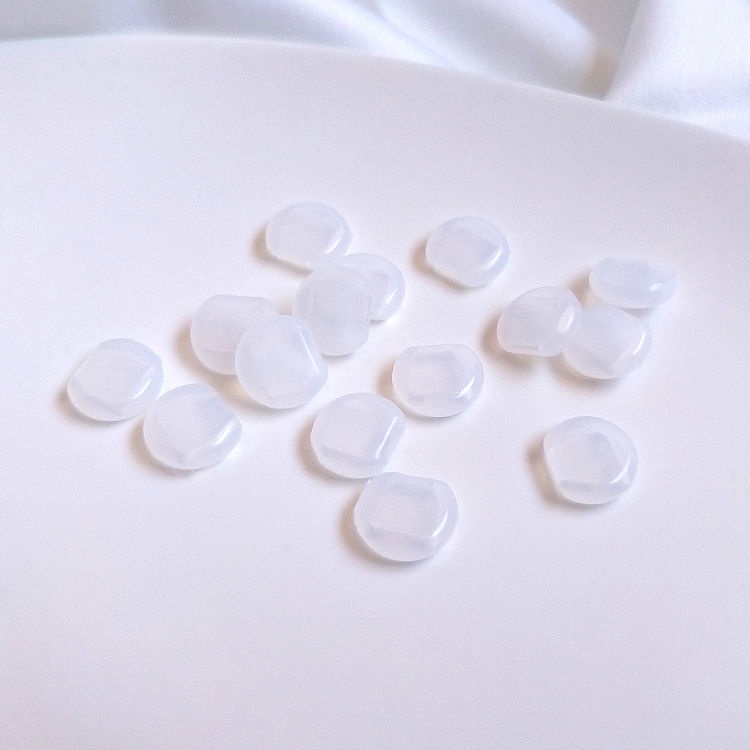 Nút gài khuyên tai cao su silicon JIUDUOLAN màu sắc trong suốt thân thiện với môi trường chống trượt