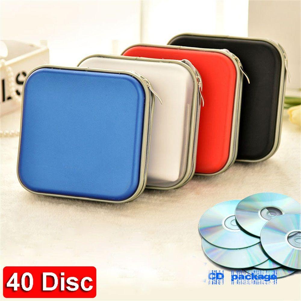 GOGOUP Hộp Đựng Đĩa CD DVD 40 Ngăn Hai Mặt Tiện Lợi