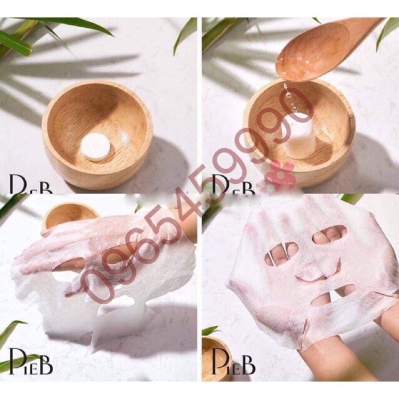 Mặt nạ viên nén miniso 100 viên hàng của Nhật