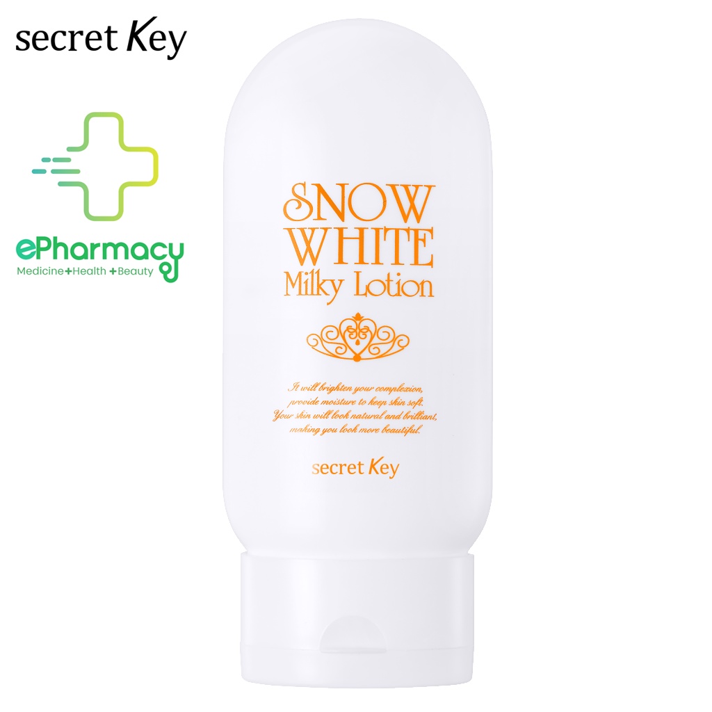 Sữa Dưỡng Thể SECRET KEY SNOW WHITE Milky Lotion dưỡng da trắng mịn, nâng tông tức thì 120g