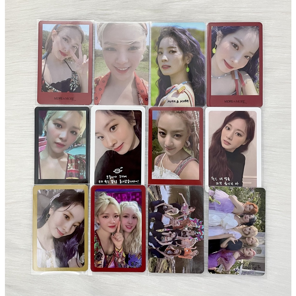 [OFF] Photocard chính hãng Twice - More &amp; More