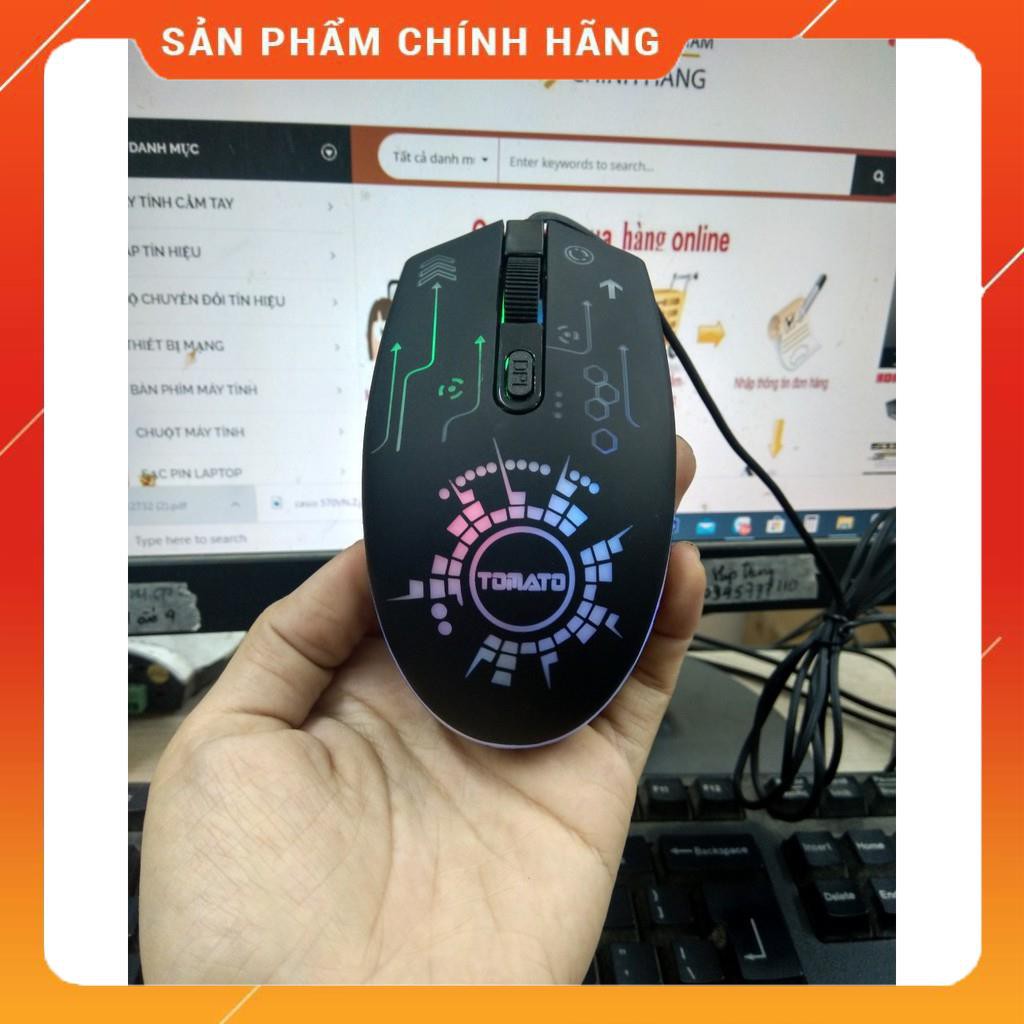 Chuột gaming Tomato S105 led giá rẻ dailyphukien