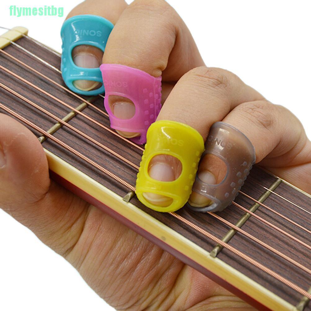 Set 3 Miếng Bọc Đầu Ngón Tay Chơi Đàn Guitar Nhiều Màu