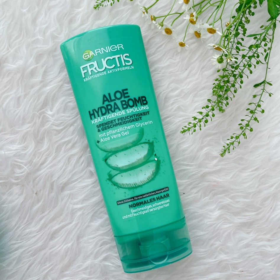 Dầu gội xả Garnier Fructis Aloe Hydra Bomb cấp ẩm