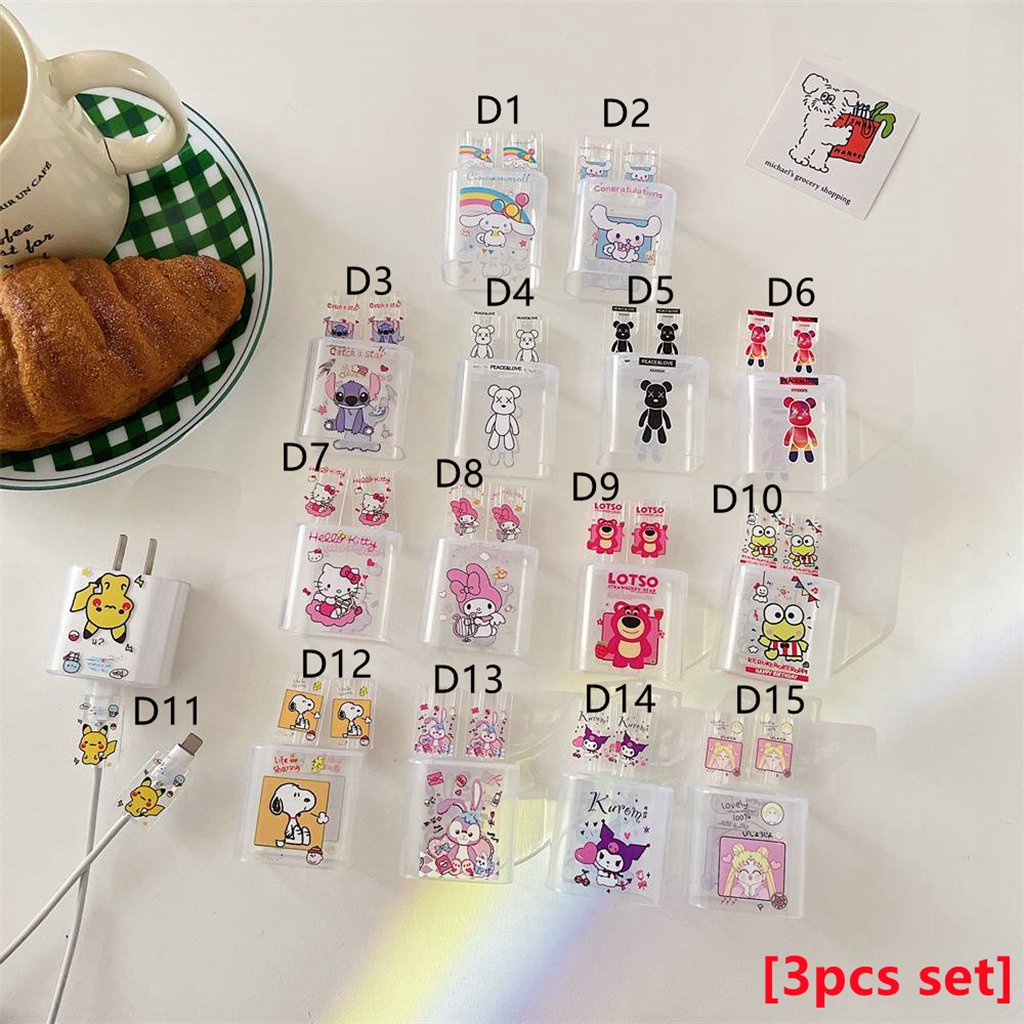 Ốp Điện Thoại TPU Mềm Hình Hello Kitty / Gấu / Snoopy / Melody / Thủy Thủ Mặt Trăng Cho IPhone 20w / 18w