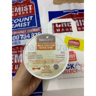 [150v] Viên uống Calcium Bone care Úc
