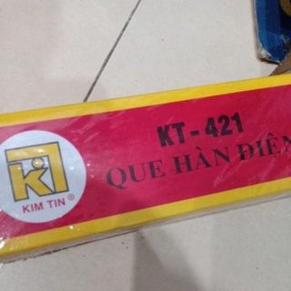 10 cây que hàn sắt Kim Tín 2.5 ly - 3.2 ly